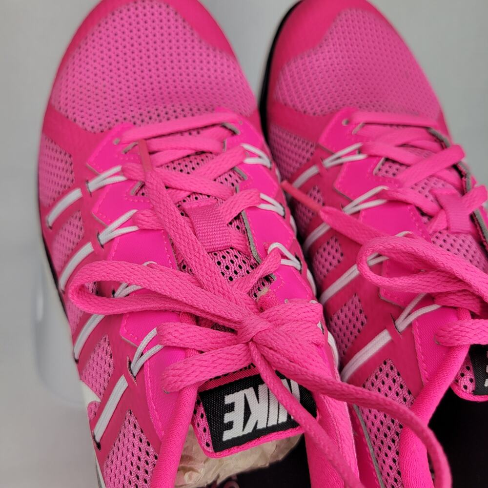 SOLD / NEW Nike Air Max Dynasty Running Shoes Pink Blast White Black Size 9 - Picture 8 of 11